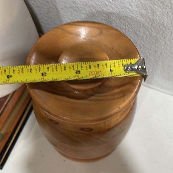 MID Century Tobacco Salt box - Picture 3 of 5